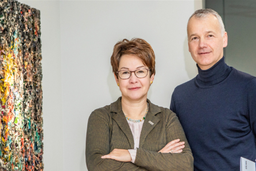 Portrait Dr. Katrin Häsler und Bernd Dälken