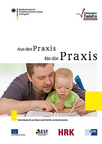 Broschüre mit Schriftzug "Aus der Praxis für die Praxis"