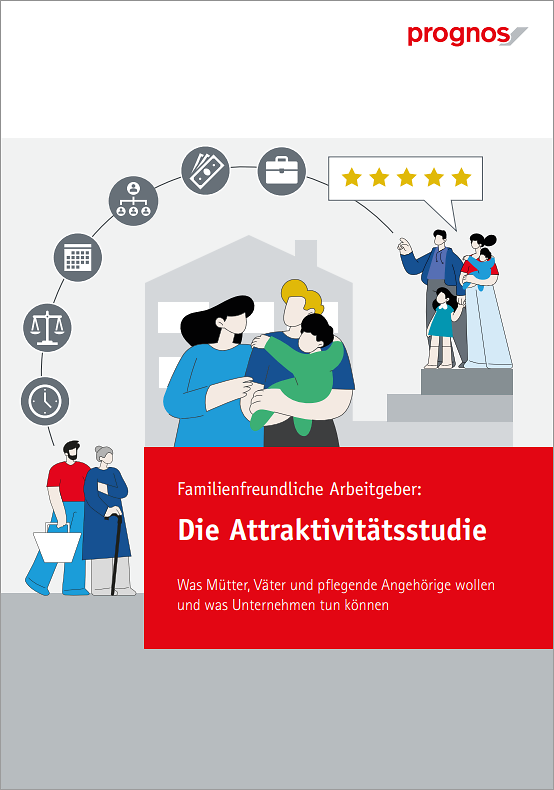 Broschüre mit Aufschrift "Die Attraktivitätsstudie"