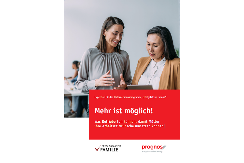 Titelbild der Publikation: "Mehr ist möglich".